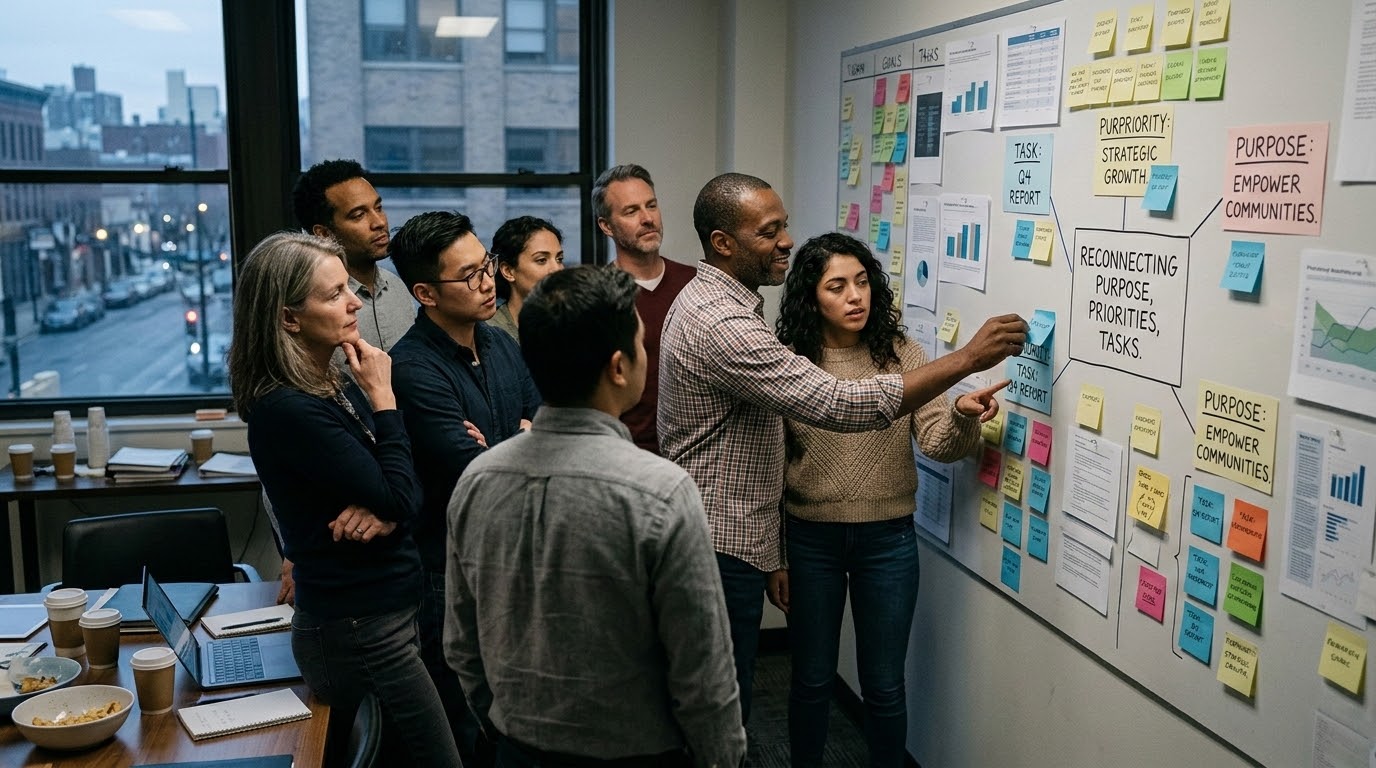 How Do You Help a Team Recover Its Sense of Direction After Prolonged Stress?